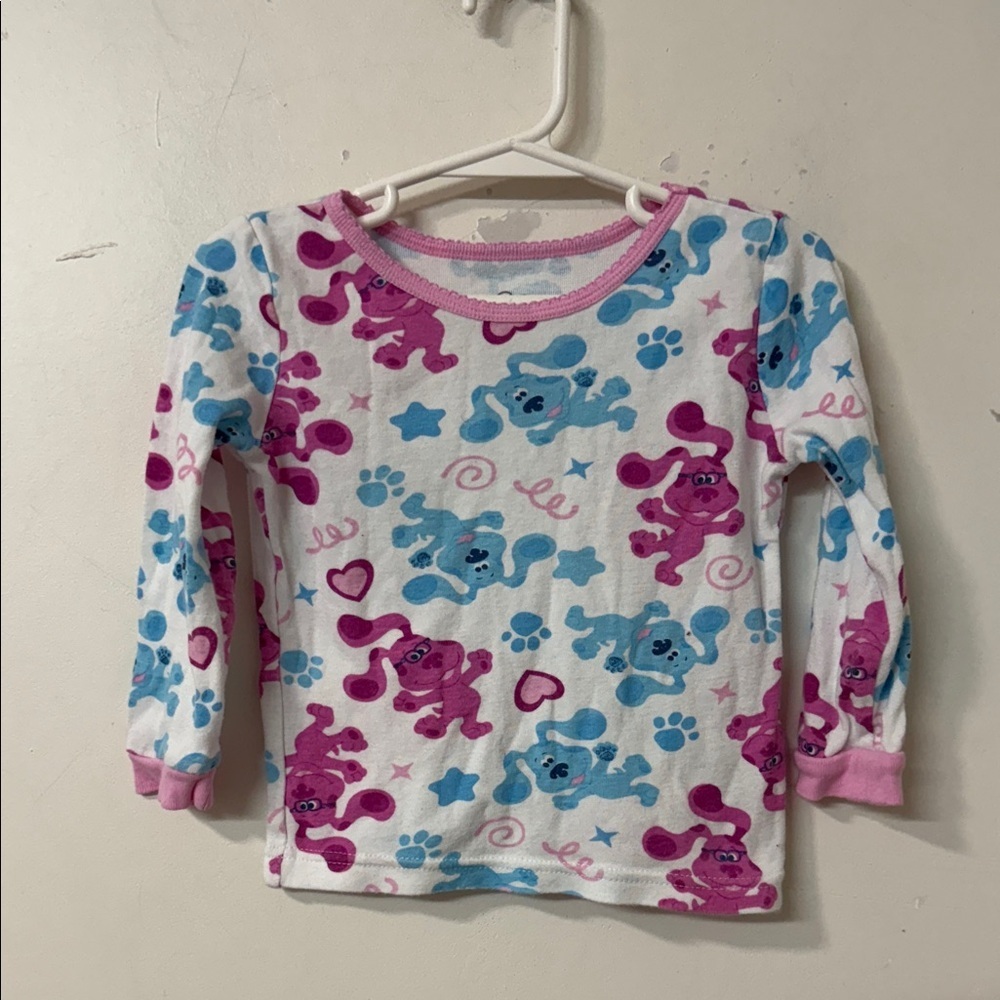 Kids' Colorful Character Pajama Top blues clues